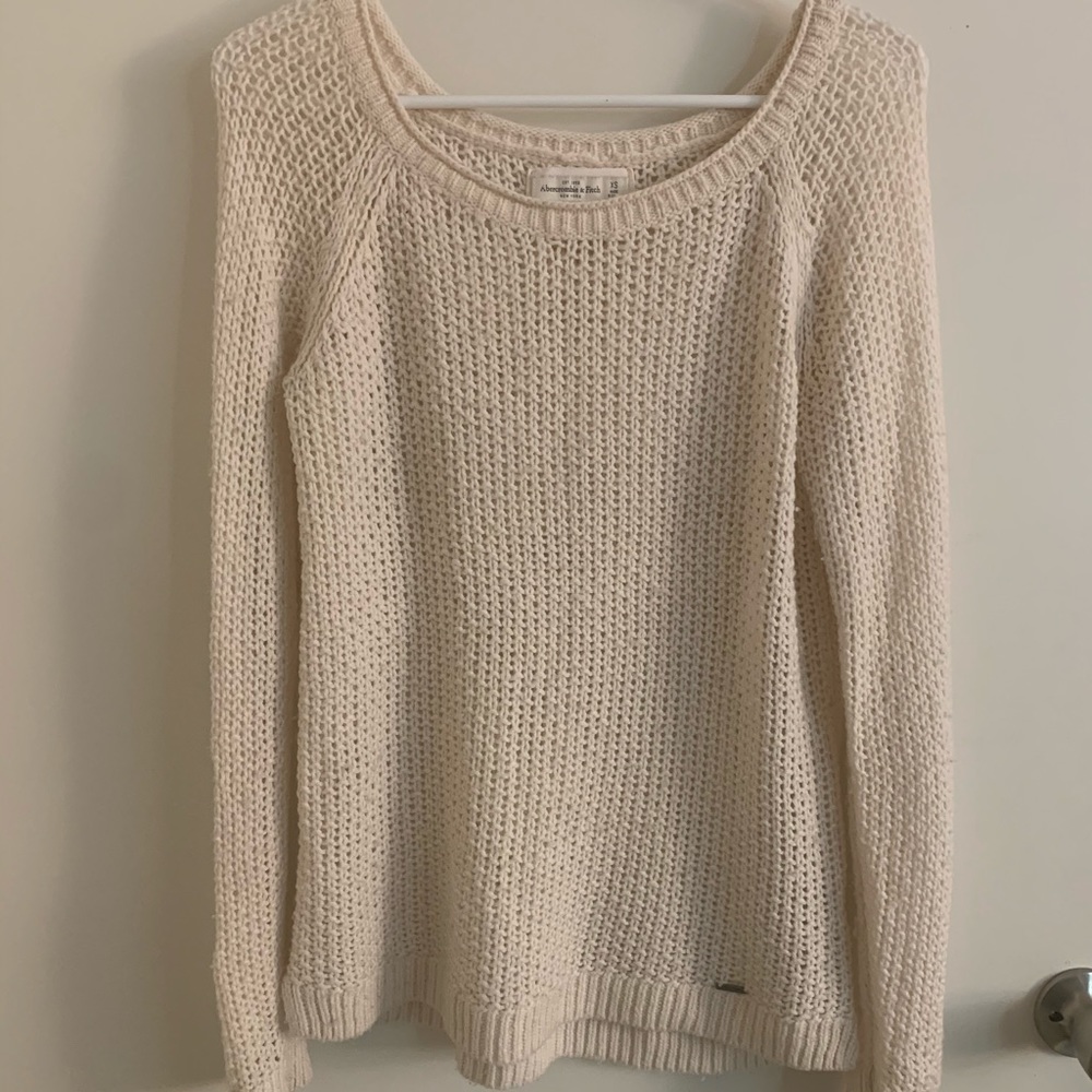 Cream sweater